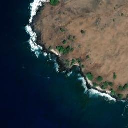 Satellite imagery of KEAWANUI RESET=101 — NGS TU2735 — Hawaiʻi County, US, US