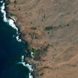 Satellite imagery of KEAWANUI RESET=101 — NGS TU2735 — Hawaiʻi County, US, US