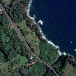 Satellite imagery of KAHUKU FLAG — NGS TU2166 — Hawaiʻi County, US, US
