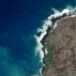Satellite imagery of KUILI RESET — NGS TU2615 — Hawaiʻi County, US, US