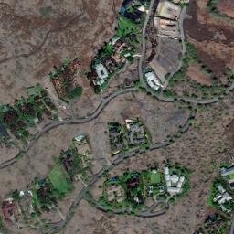 Satellite imagery of KUILI RESET — NGS TU2615 — Hawaiʻi County, US, US