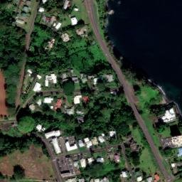 Satellite imagery of COCOANUT POINT LIGHT — NGS TU2252 — Hilo, US, US