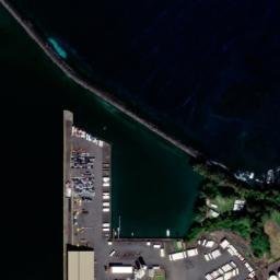 Satellite imagery of HILO BULK SUGAR BINS W LIGHT — NGS TU2197, US