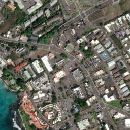 Satellite imagery of KAILUA MOKUAIKAUA CHURCH SPIRE — NGS TU2593 — Hawaiʻi County, US, US