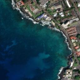 Satellite imagery of KAILUA MOKUAIKAUA CHURCH SPIRE — NGS TU2593 — Hawaiʻi County, US, US