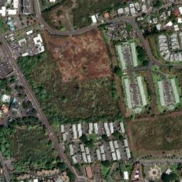 Satellite imagery of KAILUA MOKUAIKAUA CHURCH SPIRE — NGS TU2593 — Hawaiʻi County, US, US