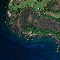 Satellite imagery of TARGET — NGS TU2579 — Hawaiʻi County, US, US