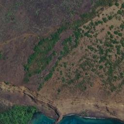 Satellite imagery of NAPOOPOO LIGHT — NGS TU2539 — Hawaiʻi County, US, US