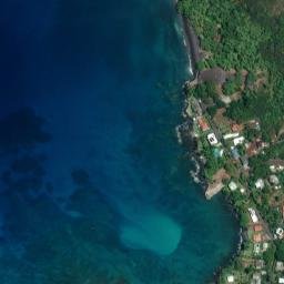 Satellite imagery of NAPOOPOO KAHIKOLU CHURCH SPIRE — NGS TU2532 — Hawaiʻi County, US, US