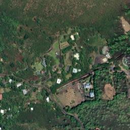 Satellite imagery of NAPOOPOO KAHIKOLU CHURCH SPIRE — NGS TU2532 — Hawaiʻi County, US, US