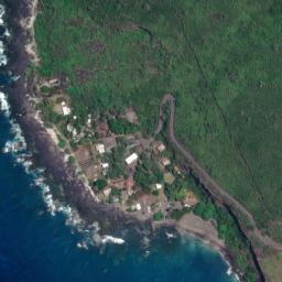 Satellite imagery of HOOKENA — NGS TU2543 — Hawaiʻi County, US, US
