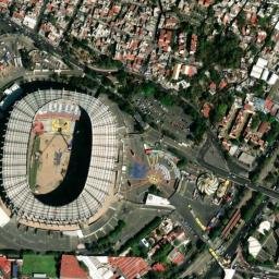 Vue satellite Estadio Azteca