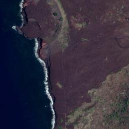 Satellite imagery of AUAU 1972 — NGS TU2514 — Hawaiʻi County, US, US