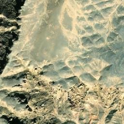 Satellite imagery of Khashm Ghurāb, SA