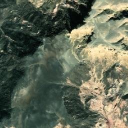 Satellite imagery of Khashm Ghurāb, SA