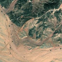 Satellite imagery of Khashm Ghurāb, SA