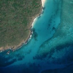 Satellite imagery of HANS 1918 — NGS TV0544 — Saint Thomas - Saint John District, US, US