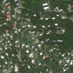 Satellite imagery of WINTBERG PEAK FLAGPOLE — NGS TZ5054 — Saint Thomas - Saint John District, US, US