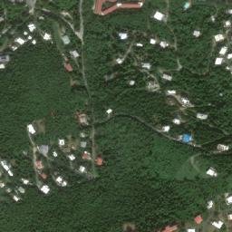 Satellite imagery of WINTBERG PEAK FLAGPOLE — NGS TZ5054 — Saint Thomas - Saint John District, US, US