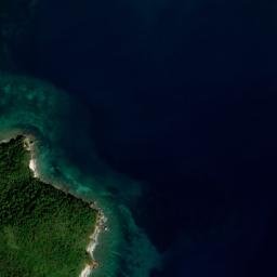 Satellite imagery of HER 1918 — NGS TV0439 — Saint Thomas - Saint John District, US, US