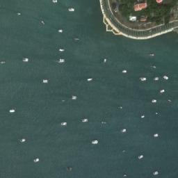 Satellite imagery of BLUEBEARD CASTLE FLAGPOLE — NGS TZ5029 — Saint Thomas - Saint John District, US, US