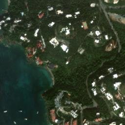 Satellite imagery of ST THOMAS S BASE — NGS TV0514 — Saint Thomas - Saint John District, US, US