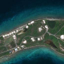 Satellite imagery of CAB 1918 — NGS TV0490 — Saint Thomas - Saint John District, US, US