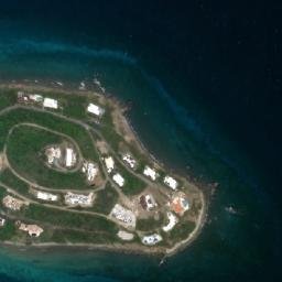 Satellite imagery of CAB 1918 — NGS TV0490 — Saint Thomas - Saint John District, US, US