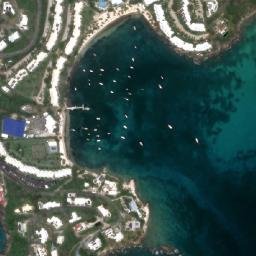 Satellite imagery of DECK 1918 — NGS TV0494 — Saint Thomas - Saint John District, US, US