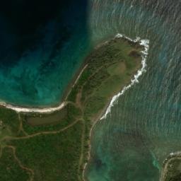 Satellite imagery of PASS 1918 — NGS TV0491 — Saint Thomas - Saint John District, US, US