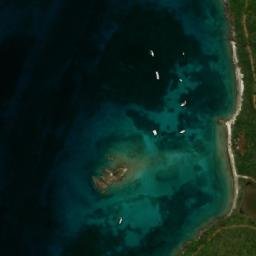 Satellite imagery of PASS 1918 — NGS TV0491 — Saint Thomas - Saint John District, US, US