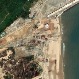 Satellite imagery of Mũi Độc, VN
