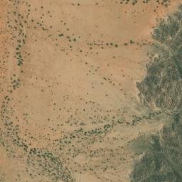 Satellite imagery of Jebel Injaha, ER