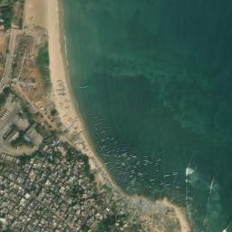Satellite imagery of Waltair Point, IN