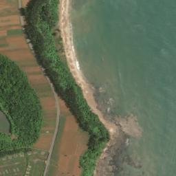 Satellite imagery of Mũi Lò Vôi, VN