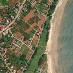 Satellite imagery of Mũi Si, VN