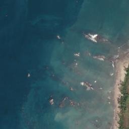 Satellite imagery of Conical Cape, MM