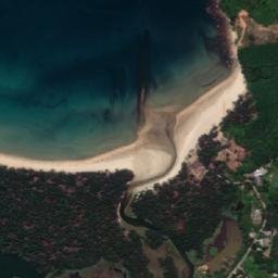 Satellite imagery of Mũi Chơn Mây Tây, VN
