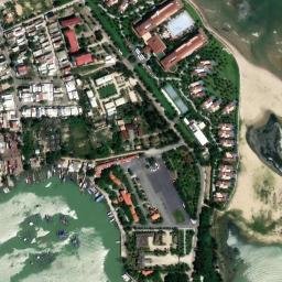 Satellite imagery of Pointe de Cửa Đai, VN