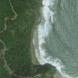 Satellite imagery of Dicasalarin Point, PH