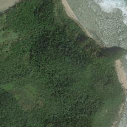 Satellite imagery of Dicasalarin Point, PH