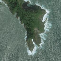 Satellite imagery of Dicapilarin Point, PH
