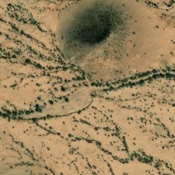 Satellite imagery of Jebel Kaukawab, ER