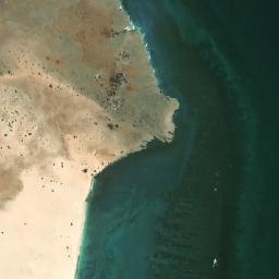 Satellite imagery of Ras Laule, ER