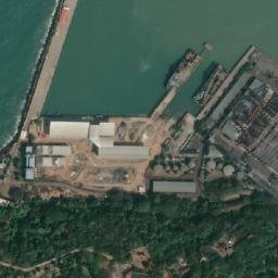 Satellite imagery of Marmagao Point, IN