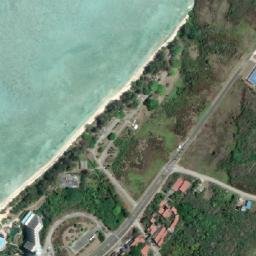 Satellite imagery of Landing Beaches BLACK - demonstration only WW2, MP