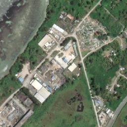 Satellite imagery of Landing Beach SCARLET 1 - demonstration only WW2, MP