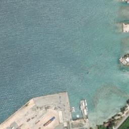 Satellite imagery of JP Seaplane Ramps WW2, MP
