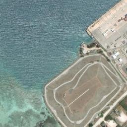 Satellite imagery of JP Seaplane Ramps WW2, MP