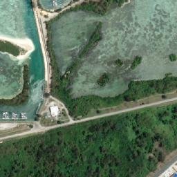 Satellite imagery of JP Garapan Lighthouse WW2, MP